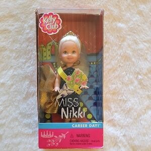 Miss Nikki Doll/Kelly Club - Navy & Gold Dress